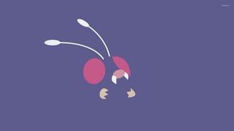 Venonat Pokemon Wallpaper Minimalistic