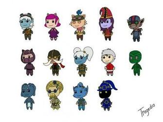 League Of Legends Chibi Wallpaper