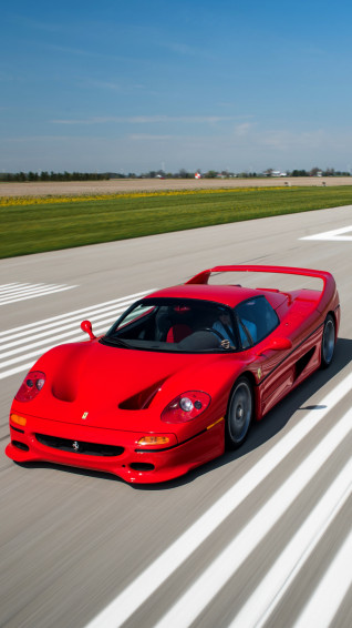 Ferrari F50 Phone Wallpaper
