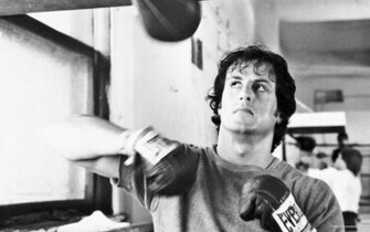 Rocky The Movie Sylvester Stallone Boxers Wallpaper