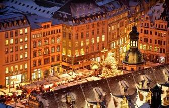 Wallpaper Lights Holiday Germany Area Christmas Saxony Fair