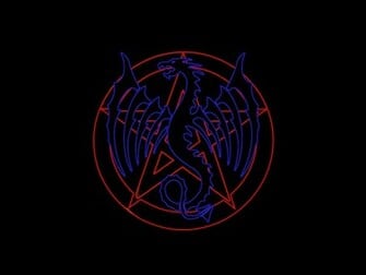 Pentagram Dragon Wallpaper Metal Fantasy Heavy Picture