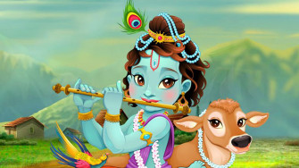 Top Wallpaper Cute Little Krishna Image Amazing Collection