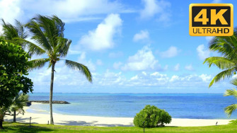 4k Beach Scene Wallpaper For UHD Smart Tv Mauritius