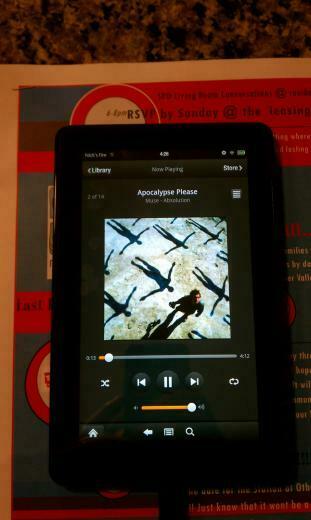 The Kindle Fire Is Awesome HD Wallpaper Here
