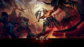 Diablo Game Characters HD Wallpaper Background