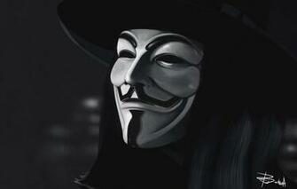 Wallpaper Red Background Mask Revenge Art Anonymous Guy