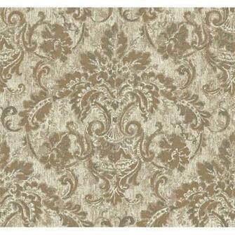 York Wallcoverings French Dressing Antique Damask Wallpaper Wayfair
