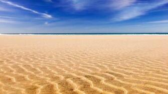 Sea Beaches Golden Beach Sand HD Wallpaper Desktop