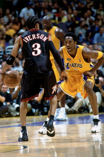 Allen Iverson Dribble Kobe Bryant Basketball Star India Ubuy