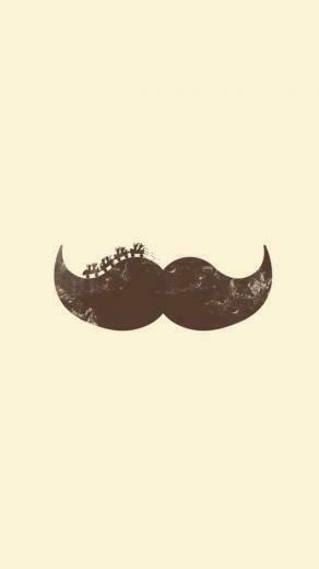 Labels iPhone Wallpaper Moustache