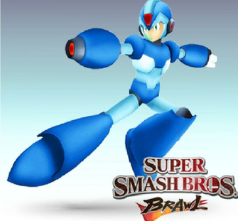 Super Smash Bros Brawl New Comer Megaman X By Redchampiontrainer01 On