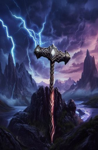 Thor S Hammer Wallpaper