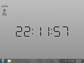 Csi Digital Desktop Clock Wallpaper And Re