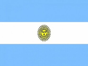 Argentina HD National Flag Wallpaper Map