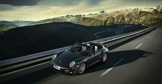 Porsche Wallpaper Black Turbo S