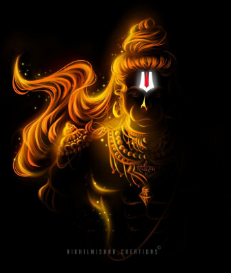 Hanuman Art Wallpaper