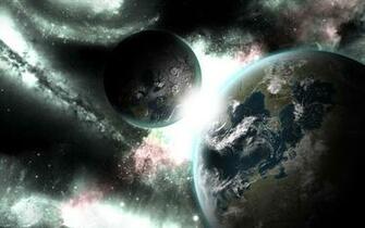 Planets Abstract Wallpaper HD