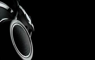 Headphones Music Black Background Akg Wallpaper