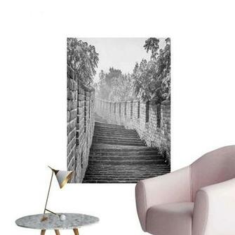 Amazon Great Wall Of China Photographic Wallpaper Black And