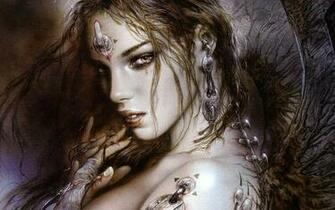 Luis Royo Fantasy Women Wallpaper