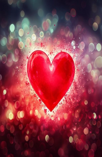 Heart HD Wallpaper In Full Screen