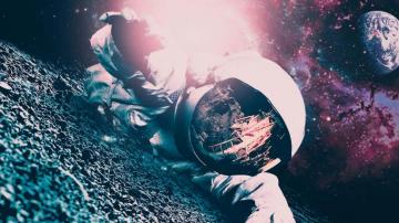 Astronaut Wallpaper Desktop iPhone Android Mobile