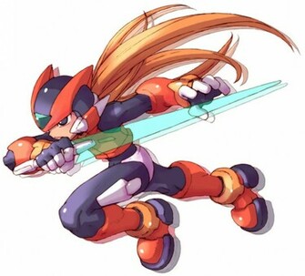 Megaman Zero Wallpaper White Background