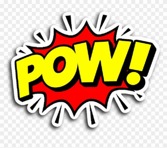Png Pow Comic Balloon Image Background Clipart