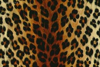 Leopard Print Vinyl Wallpaper