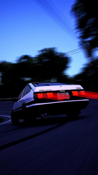 Initial D Wallpaper With The Keywords Anime
