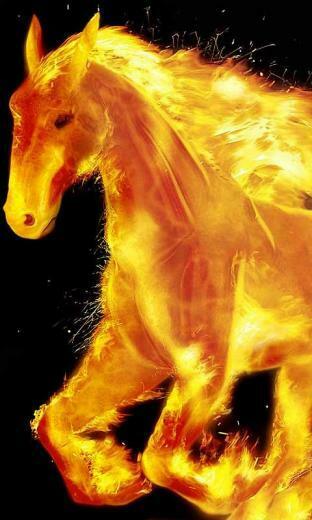 Fire Horse Live Wallpaper Android