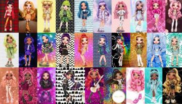 Rainbow High Patterned Wallpaper By Kirakiradolls