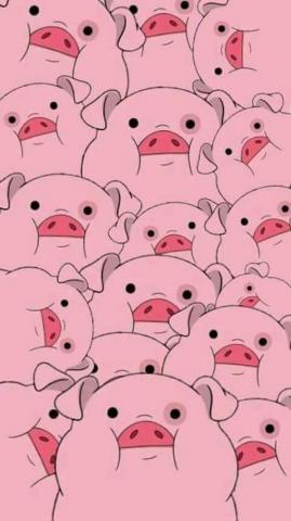 Pig Wallpaper Cartoon iPhone