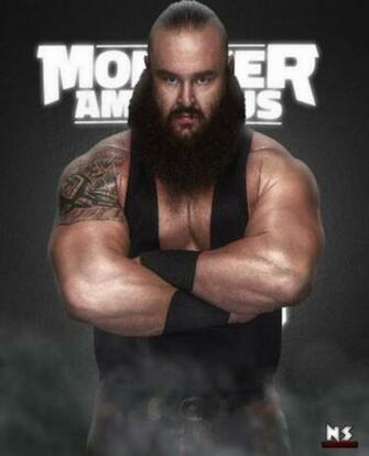 Braun Strowman Wallpaper By Nazmussshakib3