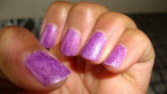 Pink Crashing Nails Wallpaper