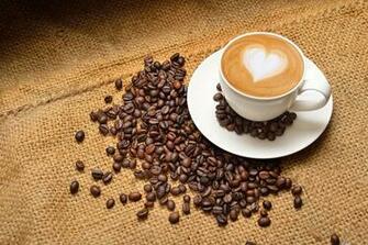 Wallpaper Latte Art Coffee Cappuccino Grain Cup Food Saucer