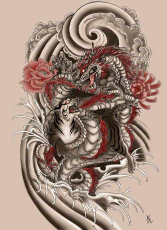 Japanese Dragon Wallpaper