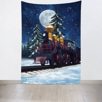Amazon Loccor Christmas Tapestry Photography Backdrop