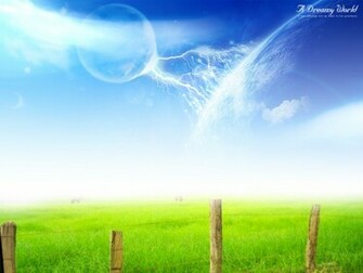 Bright Dreamy World Wallpaper HD