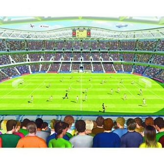 Walltastic Football Crazy 8ft X 10ft At Wilko