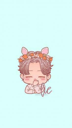 Jimin Kawaiiiii Lie Bts Wallpaper Chim Chimmy Chibi