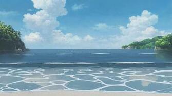 Anime Beach Wallpaper Top Background