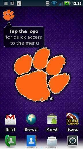 Bigger Clemson Revolving Wallpaper For Android Screenshot