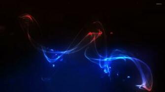 Fluorescent Smoke Wallpaper Abstract
