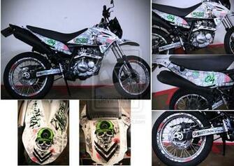 Metal Mulisha Punk Skulls Full Bike Decal By Miz E