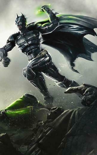 Batman Superhero Illustration Android Wallpaper