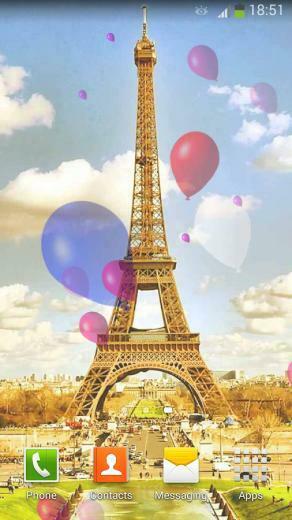 Cute Paris Live Wallpaper Android Apps On Google Play
