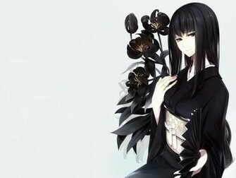 Black Kimono Wallpaper HD Desktopinhq Net