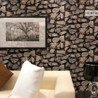 Wholesale Thick Stone Wallpaper Pattern Simulation